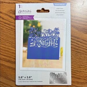 Silent Night Edge'ables Die - Blue